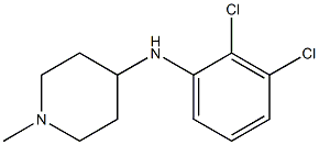 N-(2,3-dichlorophenyl)-1-methylpiperidin-4-amine 结构式