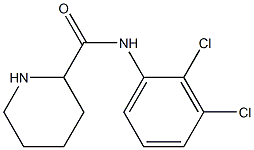 N-(2,3-dichlorophenyl)piperidine-2-carboxamide 结构式