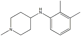 N-(2,3-dimethylphenyl)-1-methylpiperidin-4-amine 结构式