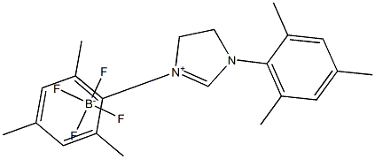 1,3-二甲基-4,5-二氢-1H-咪唑-3-鎓四氟硼酸盐 结构式