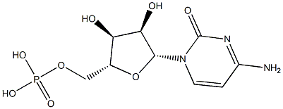 5′-胞苷单磷酸 标准品 结构式