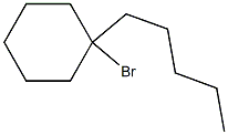 戊基环己基溴苯 结构式