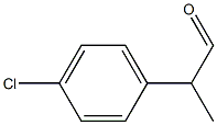 2-(4-氯苯基)丙醛 结构式