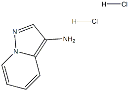 吡唑并[1,5-A]吡啶-3-胺二盐酸 结构式