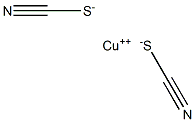 Copper(II) thiocyanate 结构式