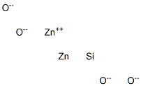 Dizinc silicon tetraoxide 结构式