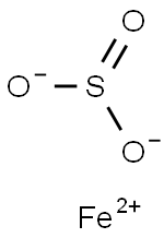 Iron(II) sulfite 结构式