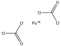 Plutonium(IV) carbonate 结构式
