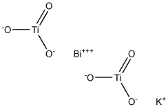 Potassium bismuth titanate 结构式