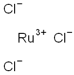 Ruthenium(III) chloride 结构式