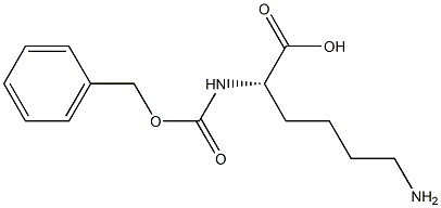 CBZ-赖氨酸 结构式