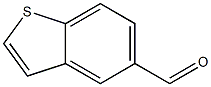 苯并噻吩-5-甲醛 结构式