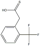 2-三氟甲基苯硫基乙酸 结构式