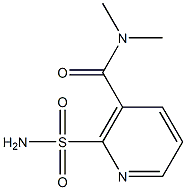 烟嘧磺胺 结构式