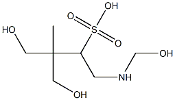 N-(三羟甲基)甲基-3-氨基丙烷磺酸 结构式