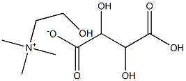 CHOLINE BITARTARATE 结构式