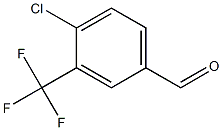 4-氯-3-三氟甲基苯甲醛 结构式