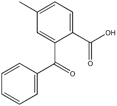 对甲基邻苯甲酰苯甲酸 结构式