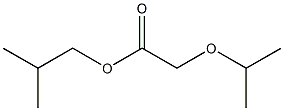 异丙氧基乙酸异丁酯 结构式
