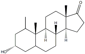 甲烯雄酮 结构式