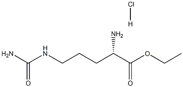 L-CITRULLINEETHYLESTERHYDROCHLORIDE 结构式