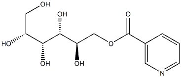 甘露醇烟酸酯 结构式