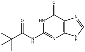 N2-Pivaloylguanine 结构式