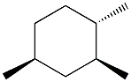 1a,2b,4b-1,2,4-Trimethylcyclohexane. 结构式