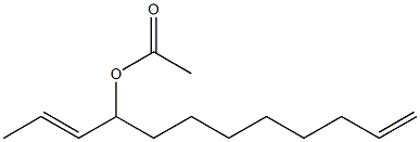 2,11-Dodecadiene, 4-acetoxy- 结构式