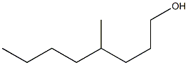 4-Methyl-1-octanol. 结构式