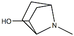 7-methyl-7-azabicyclo(2.2.1)heptan-2-ol 结构式