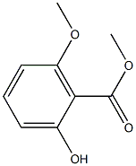 2-羟基-6-甲氧基苯甲酸甲酯 结构式