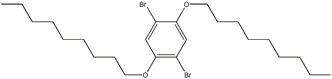 1,4-DIBROMO-2,5-DI(NONYLOXY)BENZENE 结构式