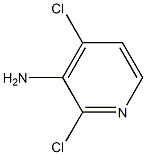 3-Amino-2,4-dichloropyridine 结构式