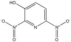 3-Hydroxy-2,6-dinitropyridine 结构式