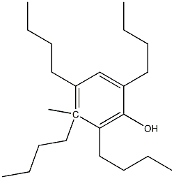 3-Methyl -6- Tetrabutyl Phenol 结构式