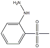 N'-[2-(Methylsulfonyl)phenyl]hydrazine 结构式