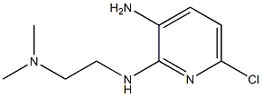 6-chloro-N2-[2-(dimethylamino)ethyl]pyridine-2,3-diamine 结构式