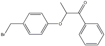 Bromo-4-Benzyloxy Propiophenone 结构式