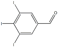 3,4,5-三碘苯甲醛 结构式