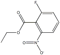 2-FLUORO-6-NITROBENZOIC ACID ETHYL ESTER 结构式