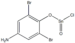 2,6-DIBROMO-4-AMINOPHENOL CHLOROSTANNATE 95+% 结构式