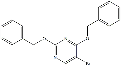 2,4-BIS(BENZYLOXY)-5-BROMOPYRIMIDINE ,98% 结构式