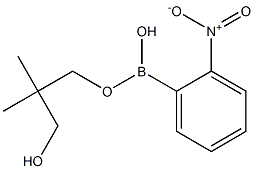 2-NITROPHENYLBORONIC ACID NEOPENTYLGLYCOL ESTER 结构式