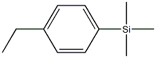 1-(TRIMETHYLSILYL)-4-ETHYLBENZENE 96% 结构式