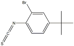 2-BROMO-4-TERT-BUTYLPHENYL ISOTHIOCYANATE 97% 结构式