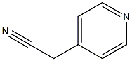 4-PYRIDYLACETONITRILE 结构式