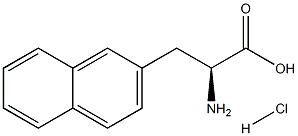 3-(2-NAPHTHYL)-ALANINEHCL 结构式