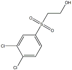 3,4-DICHLOROPHENYLSULFONYLETHANOL 98% 结构式