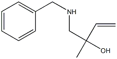 1-Benzylamino-2-methyl-but-3-en-2-ol 结构式